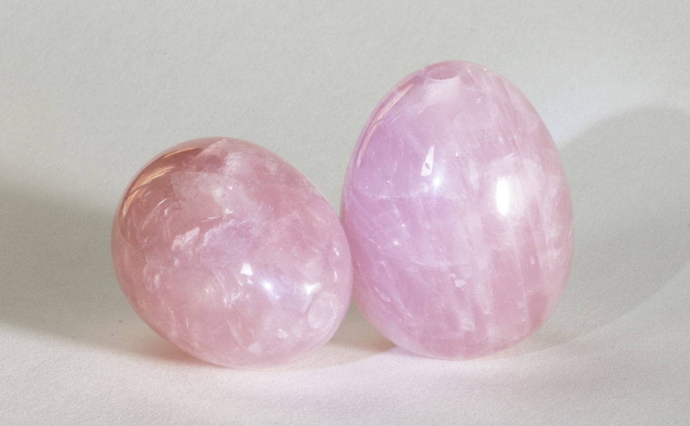 Oeuf de Yoni Quartz Rose 